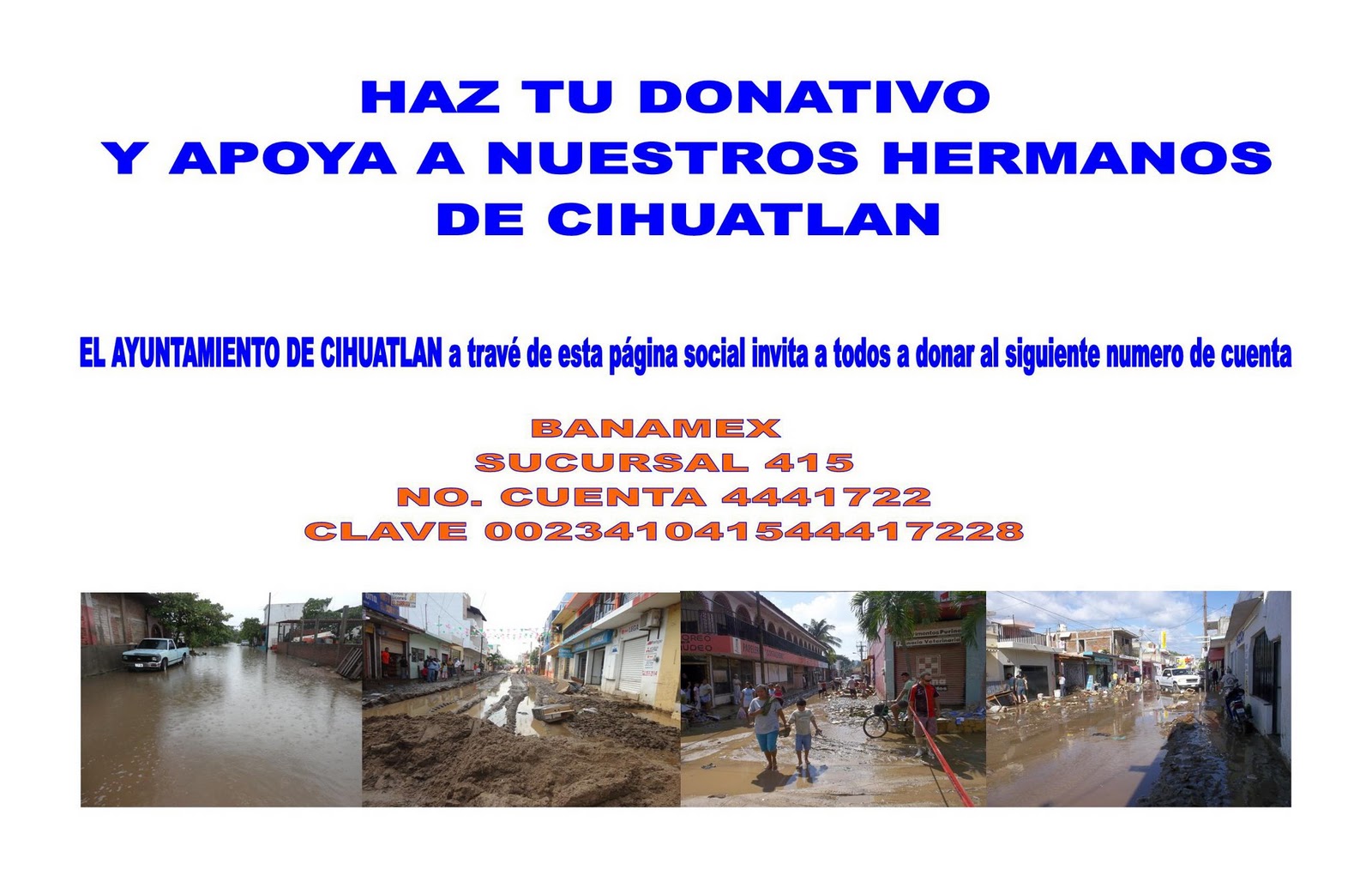 Living Barra de Navidad Jova Hurricane Relief Cihuatlan Como