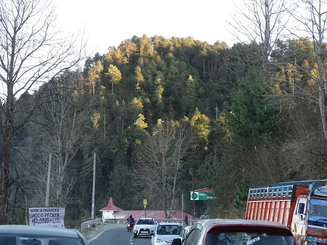 Kufri road view