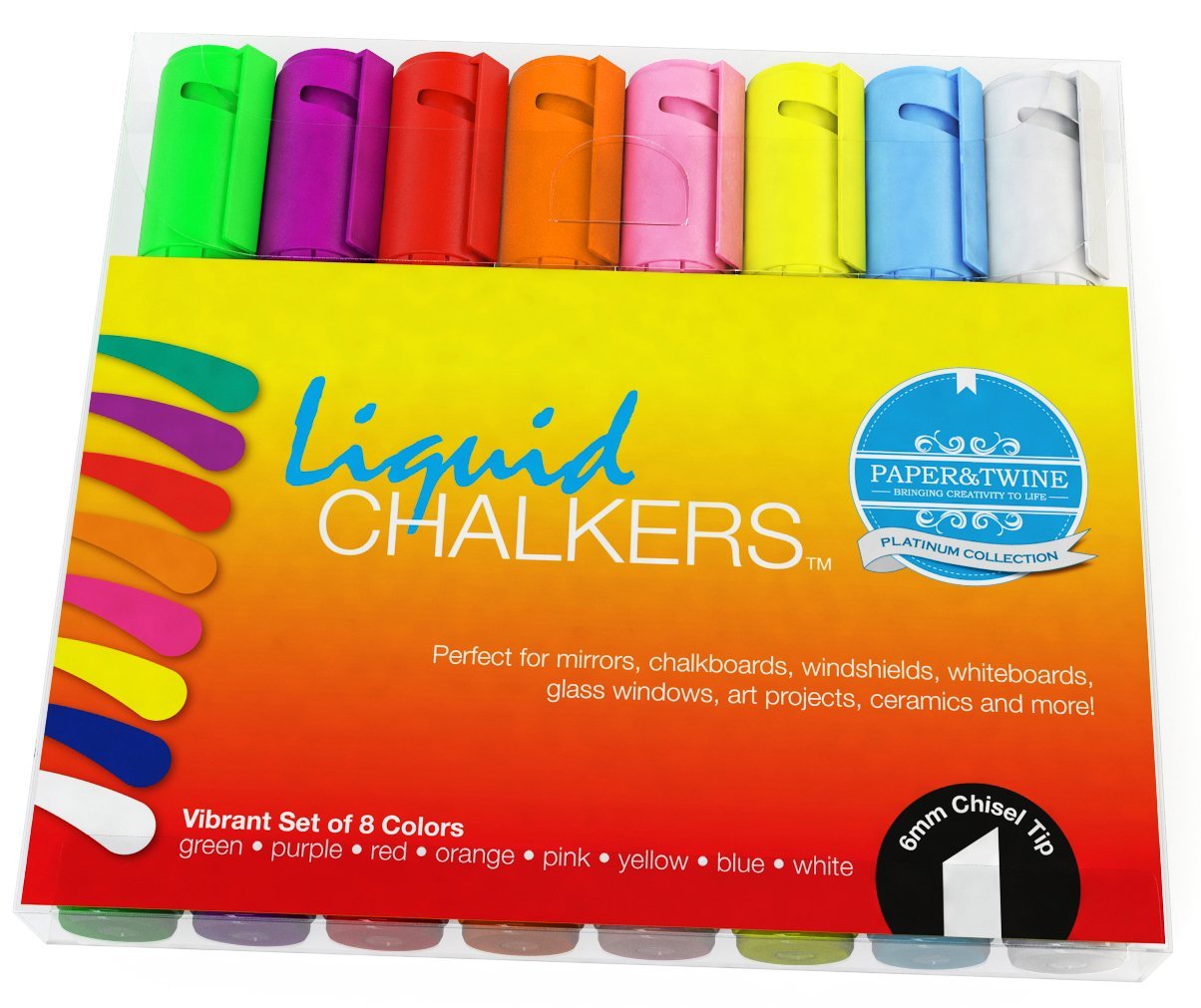 Product Review Liquid Chalk Markers 8 Pack