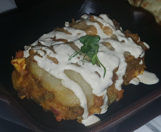 food blogger dubai hitchki indian fusion paneer lasagne