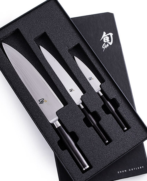 Shun 3 Piece Classic Knife Set Hook of the Day