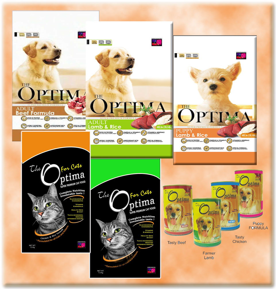 DOG /CAT FOOD OPTIMA BERKUALITAS BAIK