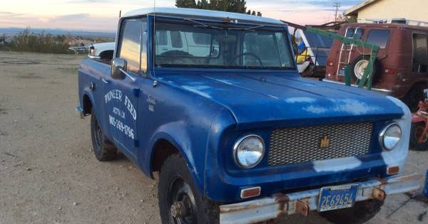 1963 International Scout Pickup 4x4 For Sale - 4x4 Cars