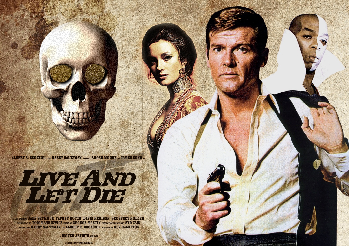 Fripps filmrevyer Bond, James Bond Live And Let Die (1973)