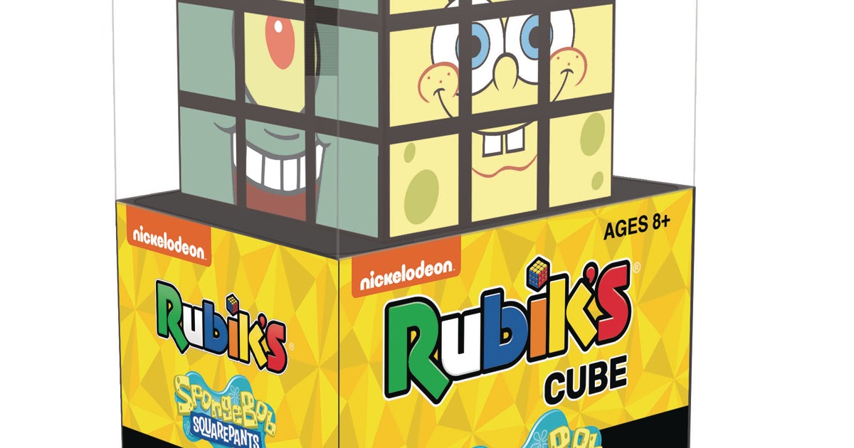 NickALive!: Nickelodeon & Rubik’s Partner for 'SpongeBob ...