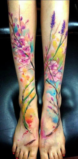 Aquarela Flores