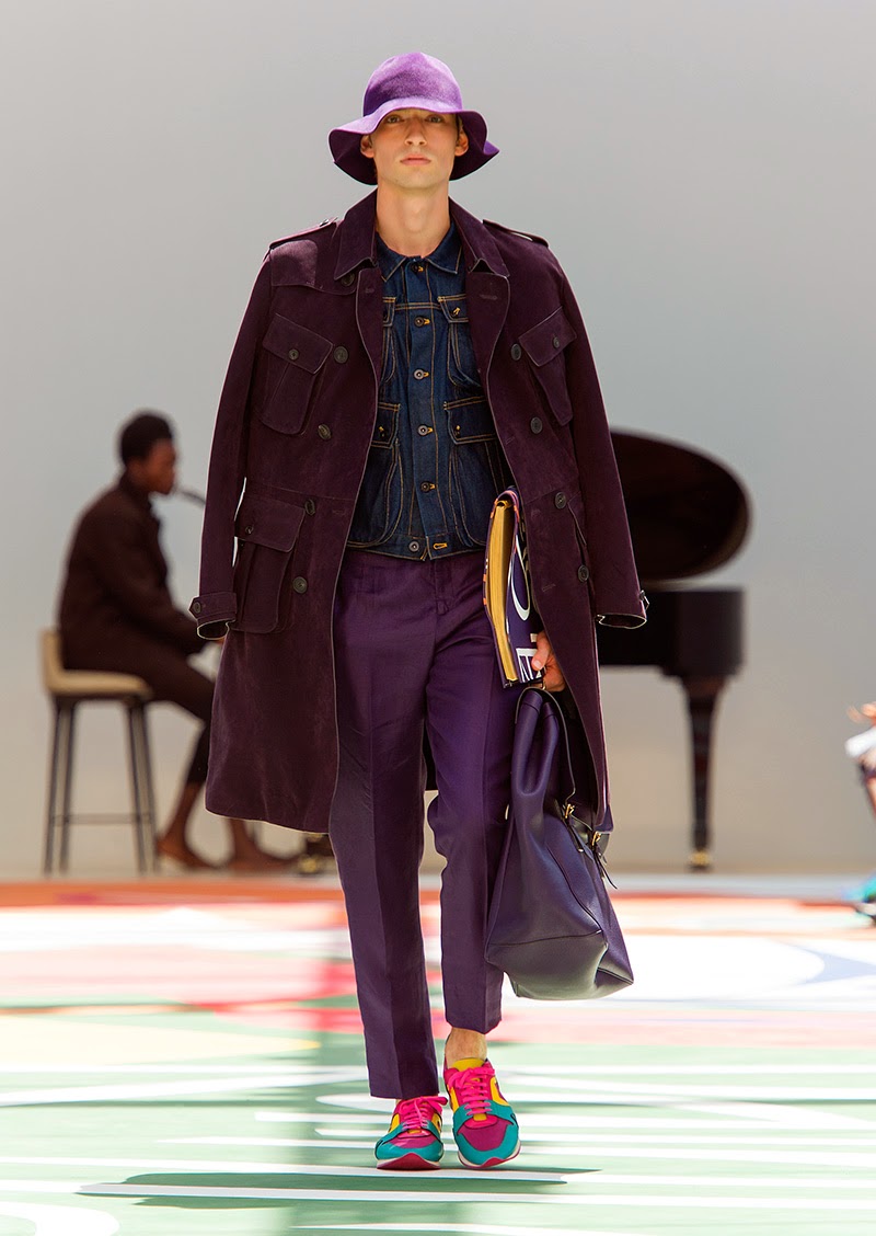 MIKE KAGEE FASHION BLOG : THE BURBERRY PRORSUM MENS SPRING/SUMMER 2015 ...