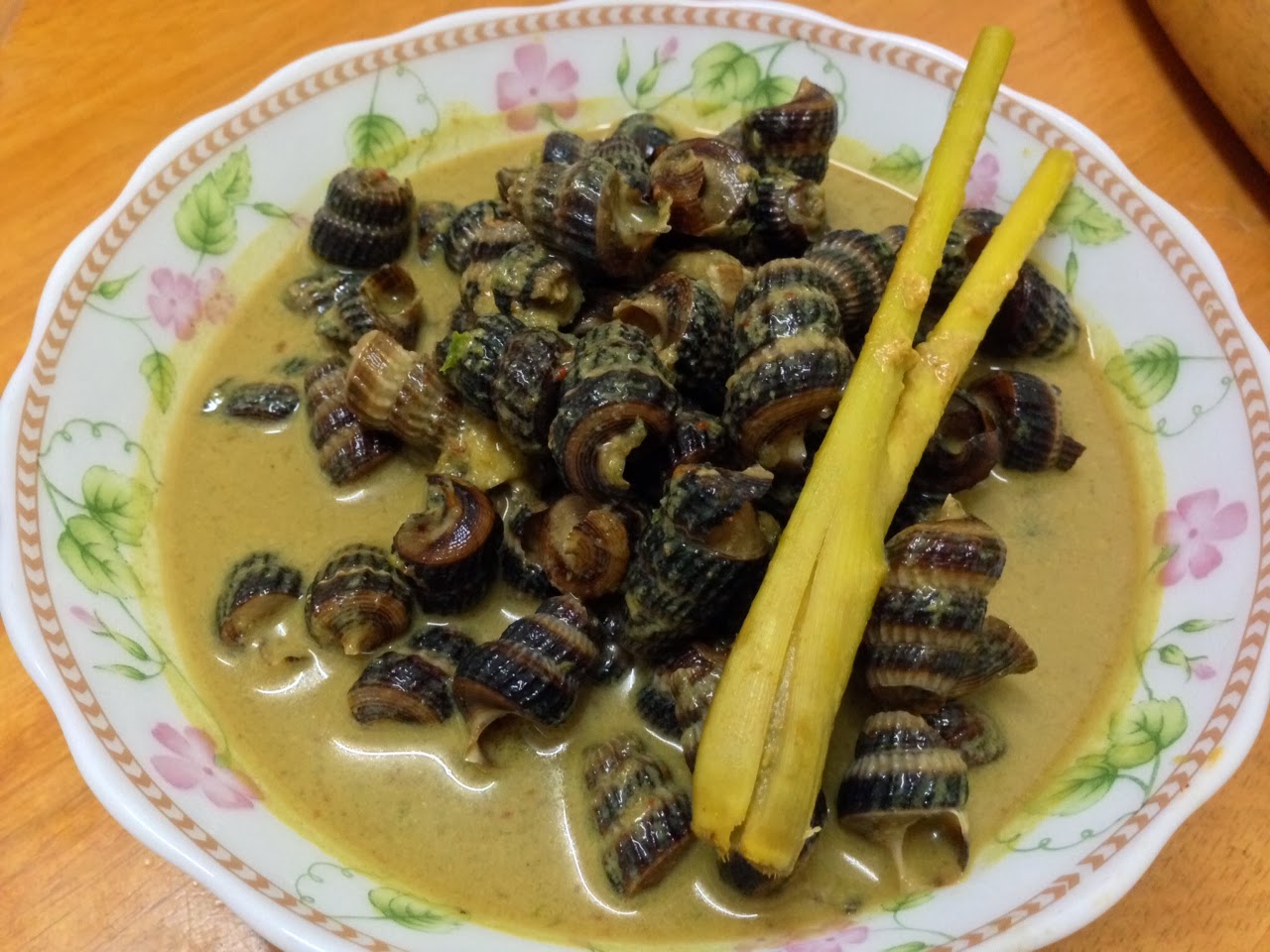 Siput Sedut Masak Lemak Cili Padi