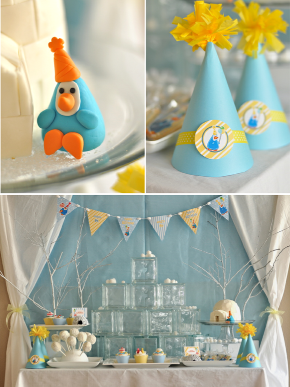 Kids Party Ideas | A Penguin Winter Birthday - BirdsParty.com