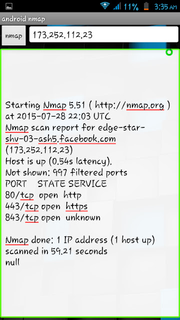 android aNmap