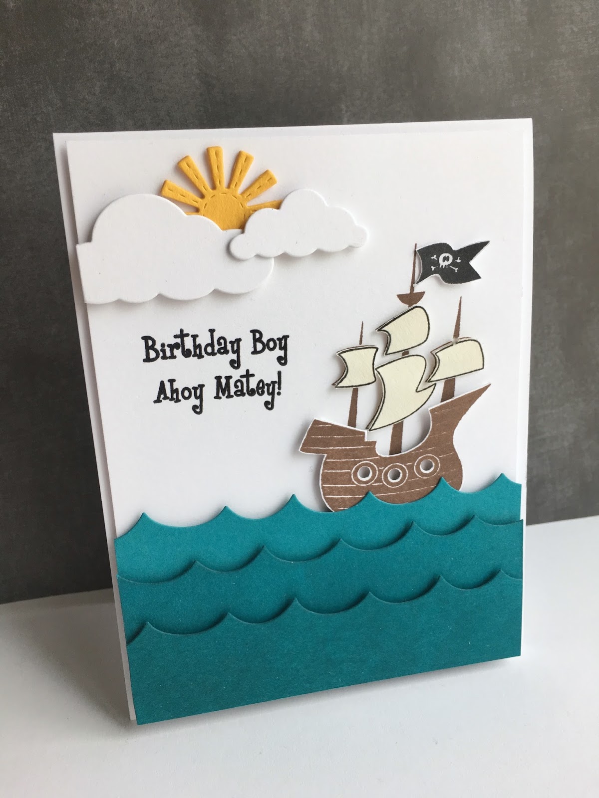 I'm in Haven Sail Away Birthday Cards