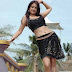 Sonia Agarwal Hot Navel Stills In Black Dress