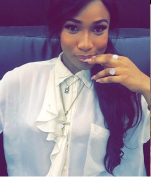 Drama Between Tonto Dikeh & A Troll Who Said She Should Stop Packaging Her Fallen Breast