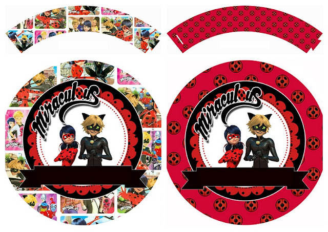 Miraculous Ladybug: Free Printable Cupcake Toppers and Wrappers. - Oh My  Fiesta! in english