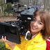 f(x) Luna greets fans with photos from the set of 'Jumping Girl'