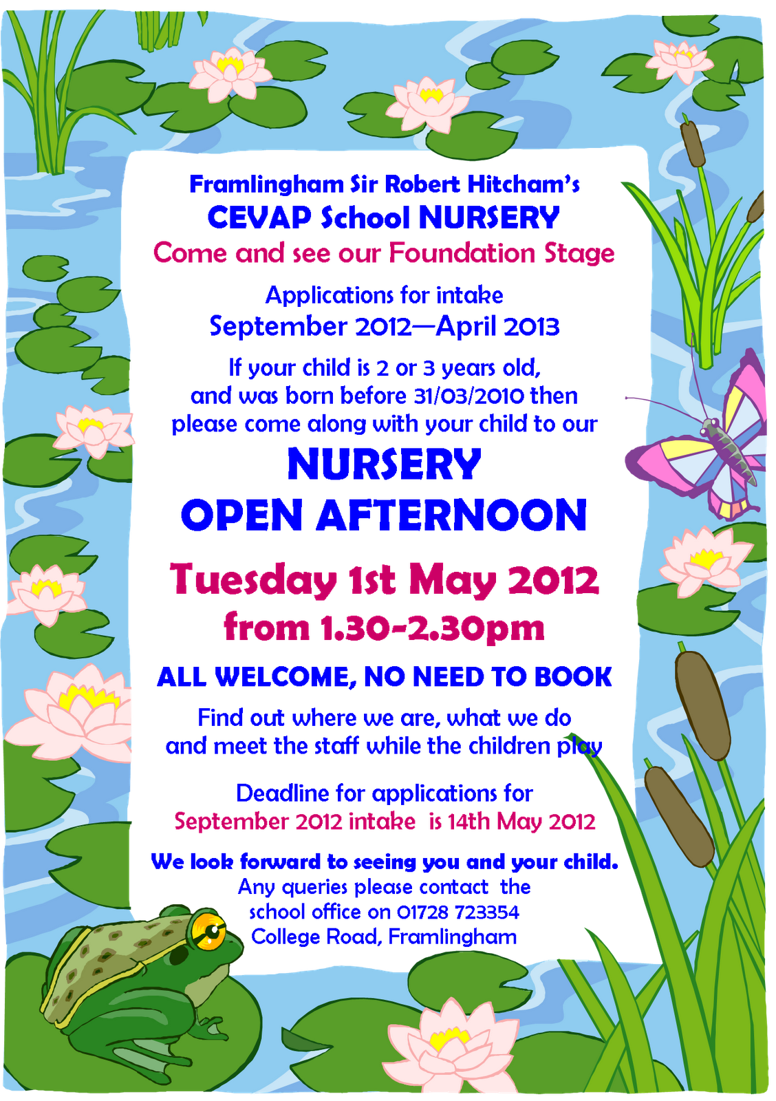 Hitcham's Blog NURSERY OPEN AFTERNOON