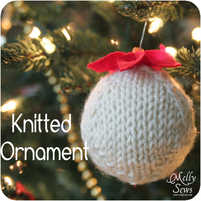 Hand Knitted Ornament Diy Tutorial With Free Pattern
