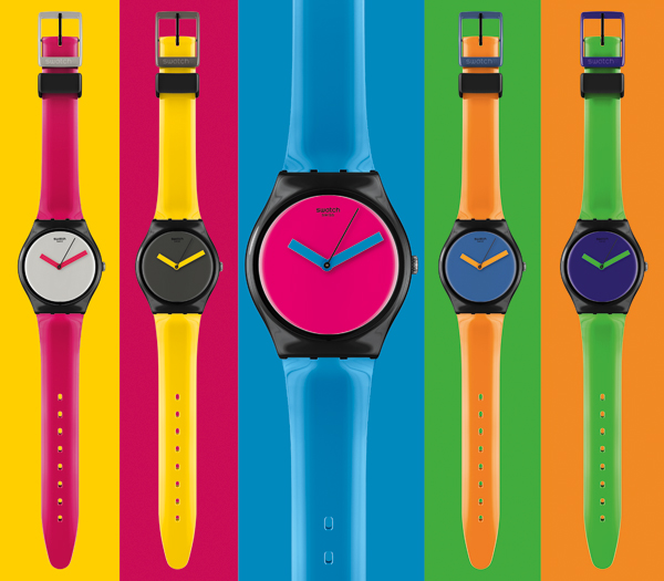 relojes Swatch colores