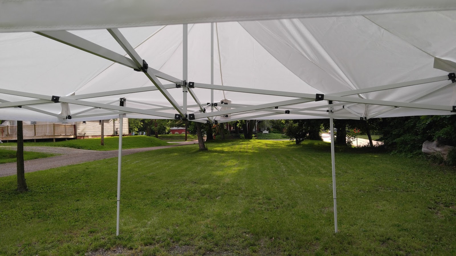 Did you see that? Abba Patio 10 x 15 ft Outdoor Heavy Duty Pop Up