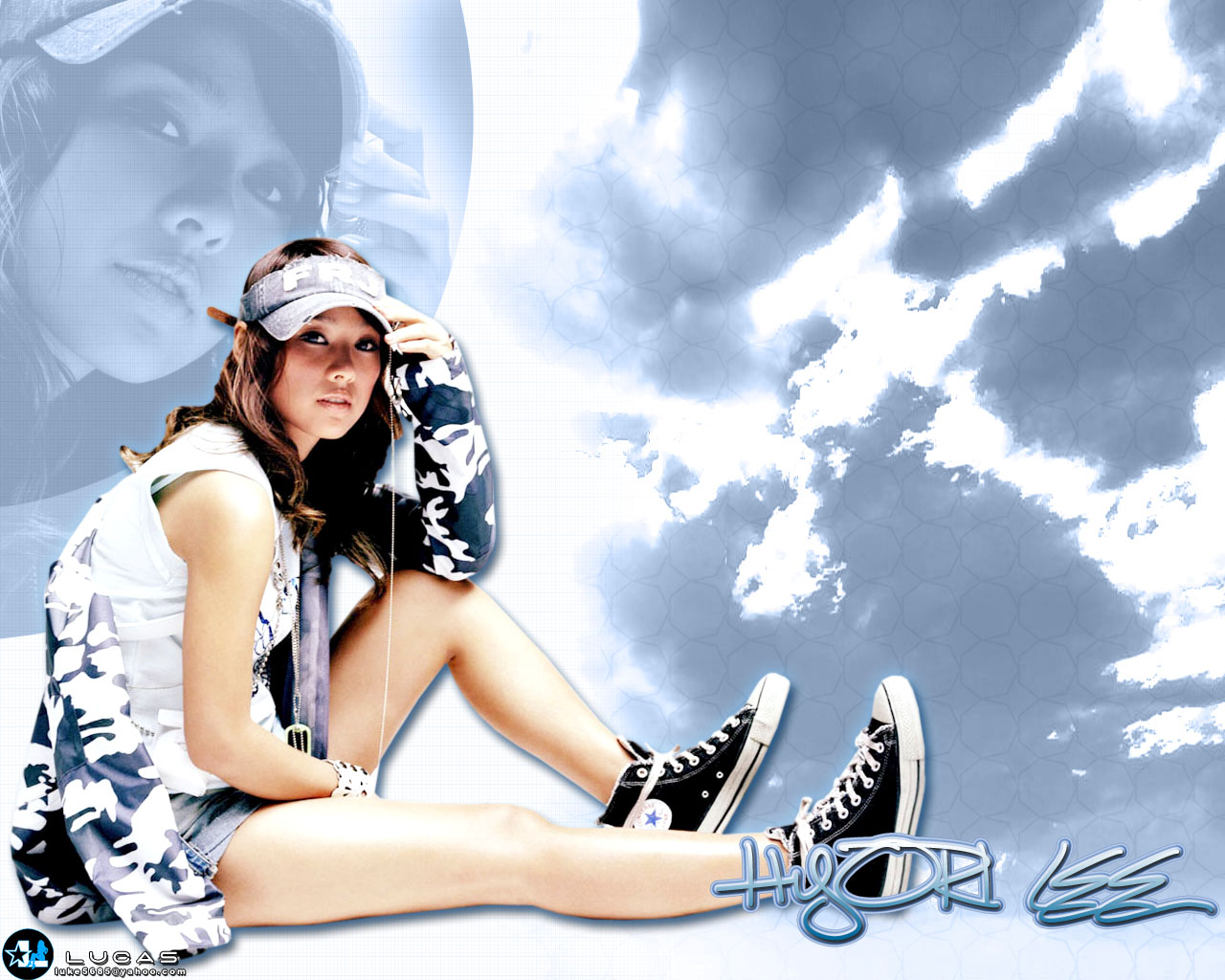 Asian Celebrity: Lee Hyori Wallpaper
