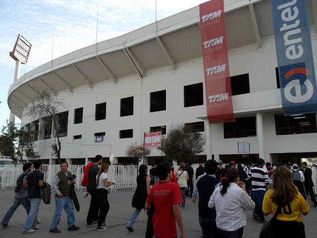 U2 no Estádio Nacional do SANTIAGO DE CHILE- Uma prisão durante a ditadura de Pinochet | Chile