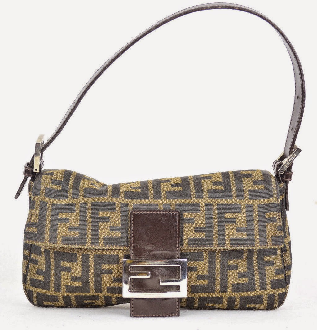 Item of the Week: Fendi Zucca Vintage Baguette Handbag ~ Le Thrift Consignment