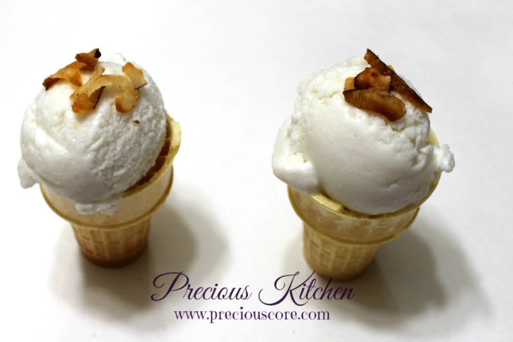 4INGREDIENT COCONUT ICE CREAM Precious Core