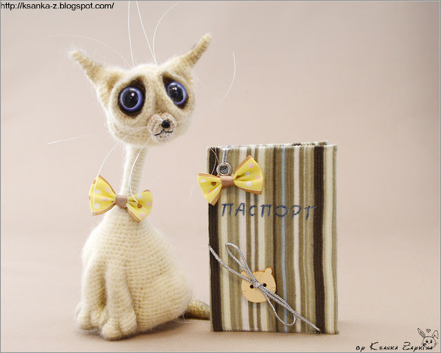 вязаный кот, амигуруми, Amigurumi, crochet cat, crochet toy