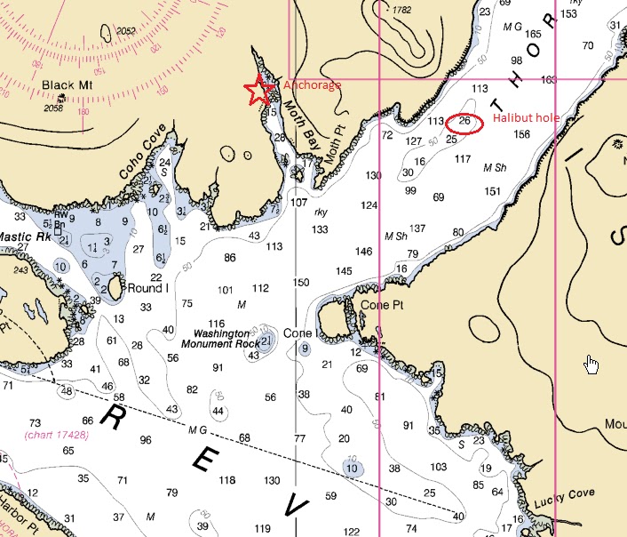 Mike's Boat Trips 20170707 Halibut fishing