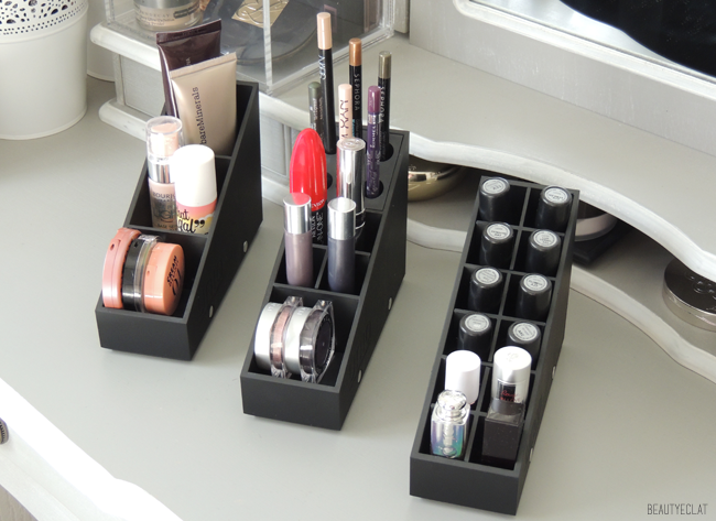 revue avis test uniq organizer rangement maquillage makeup