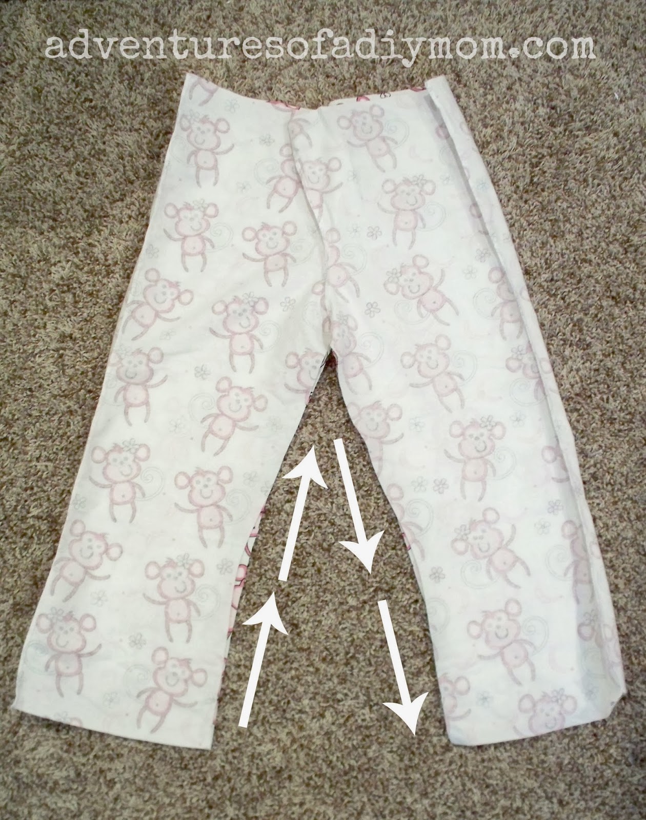 How to Make Kids Flannel Pajama Pants Adventures of a DIY Mom