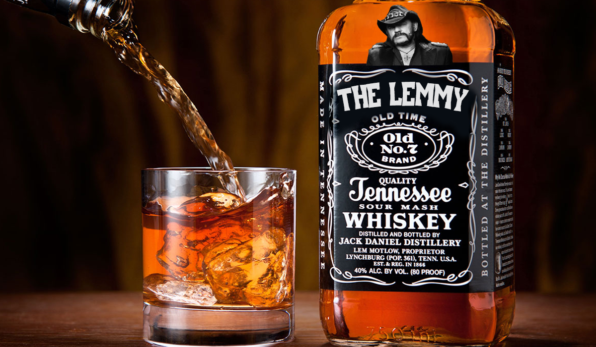 THE LEMMY JACK DANIEL'S HOMENAGEIA LÍDER DO MOTORHEAD COM SUA BEBIDA