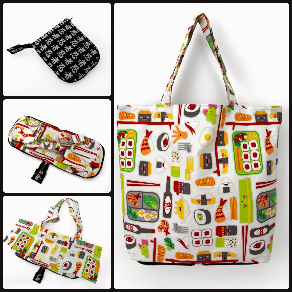 Voodoo Rabbit Fabric ZipAway Shopping Bag Sewing Pattern Test Drive