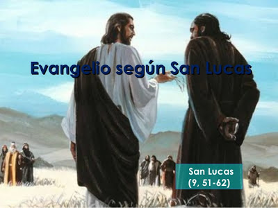 Resultado de imagen de Comentario: S Ã G U E M E (Lc 9, 51-62)      SIGUEME?