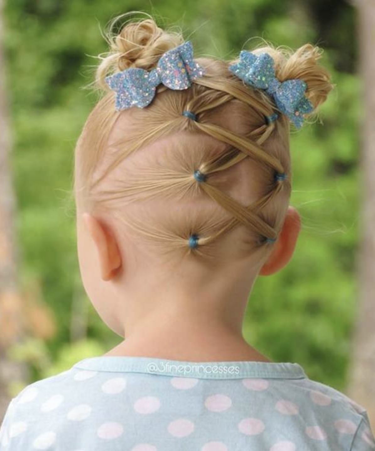 braided hairstyle for little girl