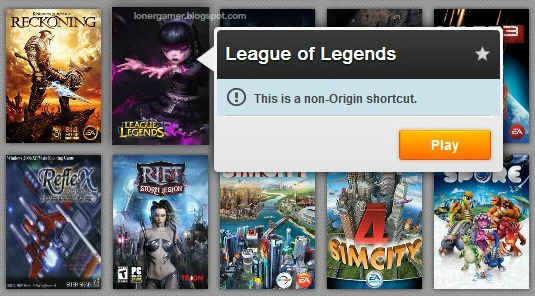 Loner Gamer Non Origin Game Time Played Missing