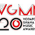 #VGMA20: Full list of winners at 20th Vodafone Ghana Music Awards.