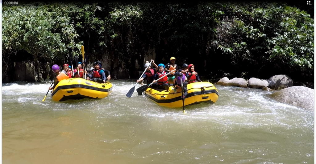 TRAVELOG: WATER RAFTING ULU SLIM, SLIM RIVER : Pengalaman meredah ...