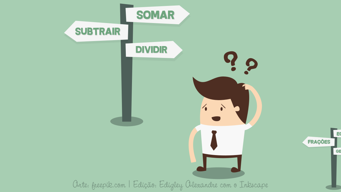 Como somar e subtrair frações sem usar o M.M.C.?