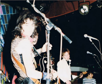 Hull rock band Lady Jane in action at Peppermint Park in 1983
