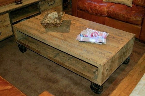 Particularly striking vintage tables!