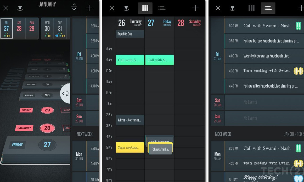 Vantage Calendar 設計時尚的創意日曆 App 愛瘋日報