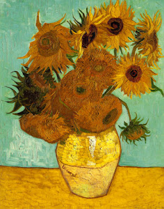 Sunflowers, third version, by Van Gogh, 1888