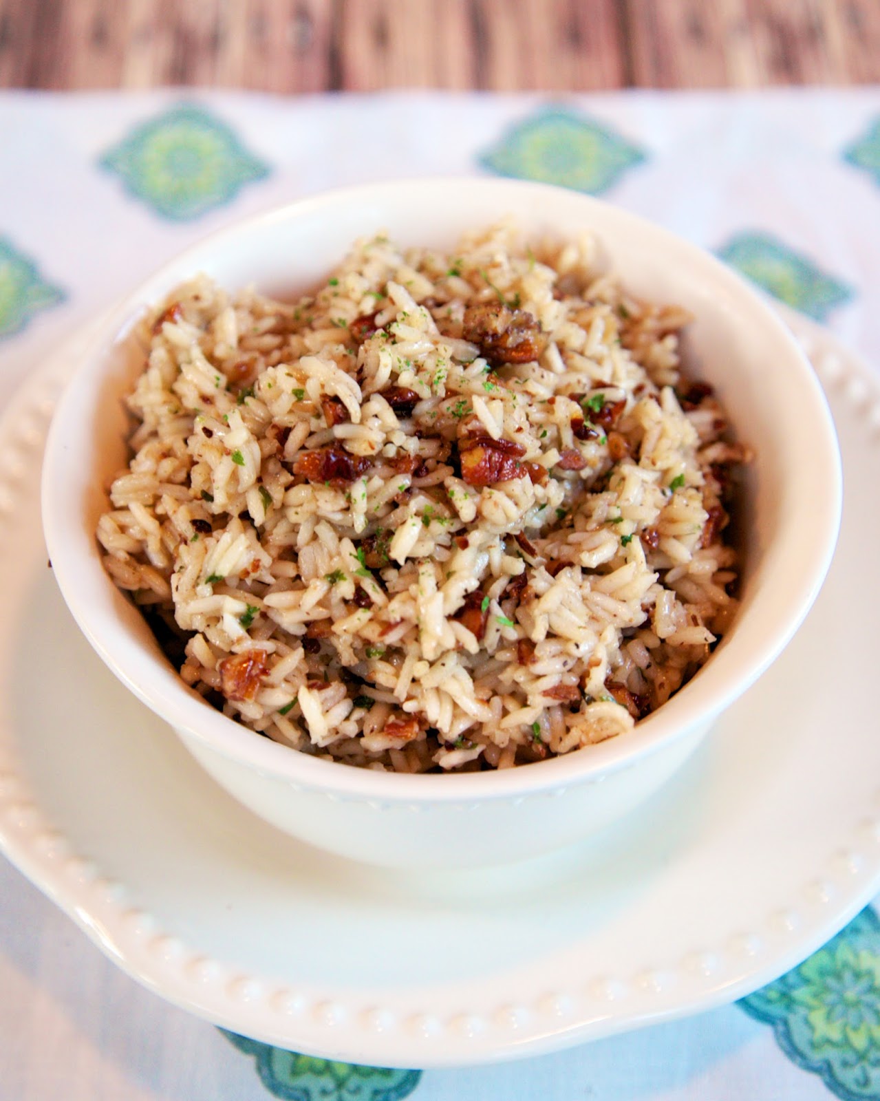 Easy Pecan Rice Pilaf Plain Chicken®