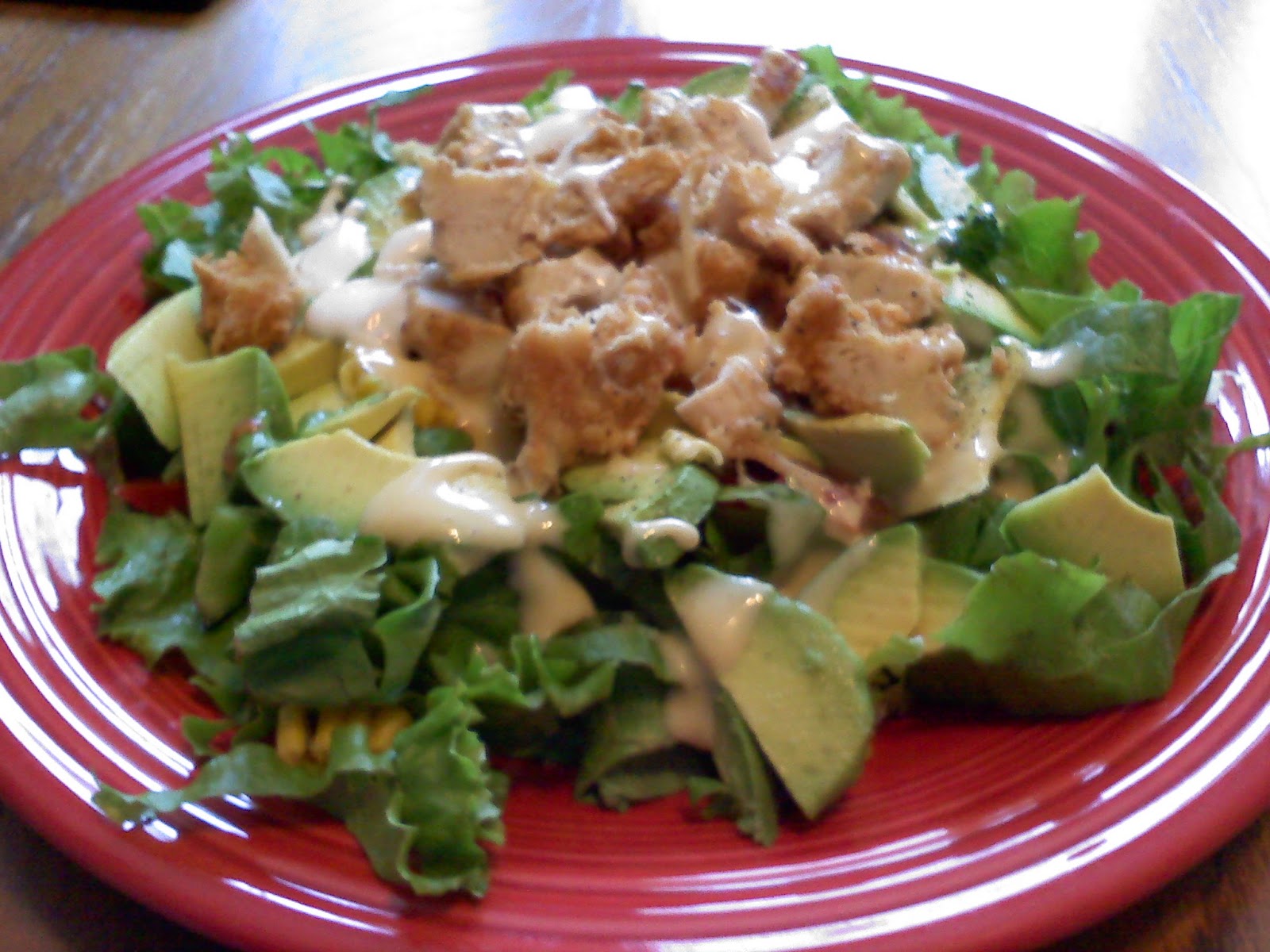 Healthy at Times Chicken Tender Salad