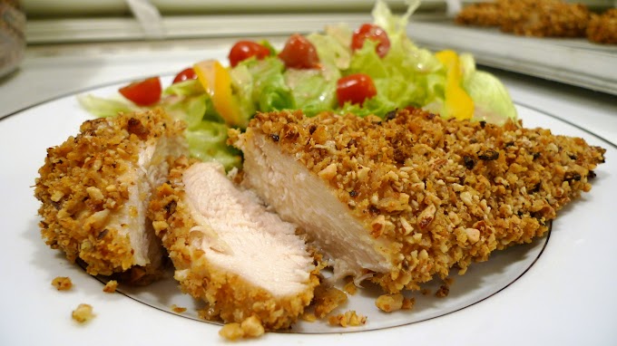 How to Make Nut Crusted Chicken Cutlets