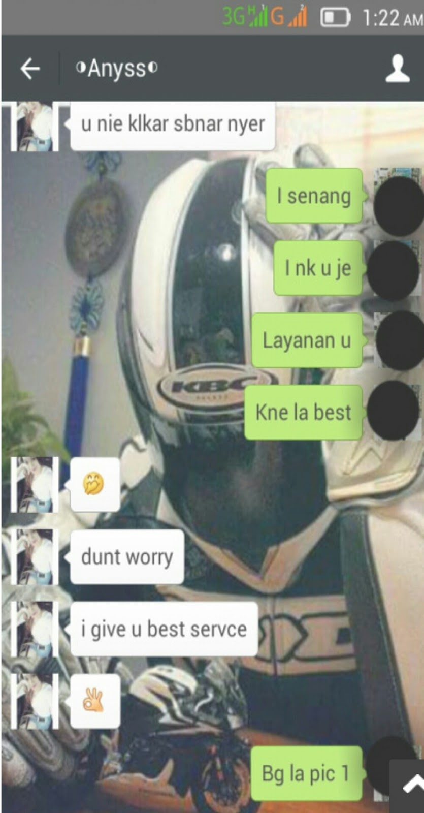 Cara Chat Awek - kuih baru