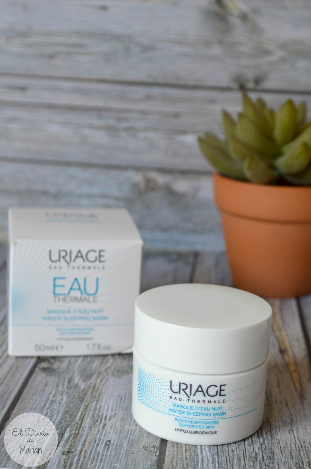 Review "Water Sleeping Mask" de Uriage El Diario de Marian