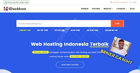 Review IDwebhost: Apakah Memuaskan Domain dan Hostingnya? Review IDwebhost: Apakah Memuaskan Domain dan Hostingnya?