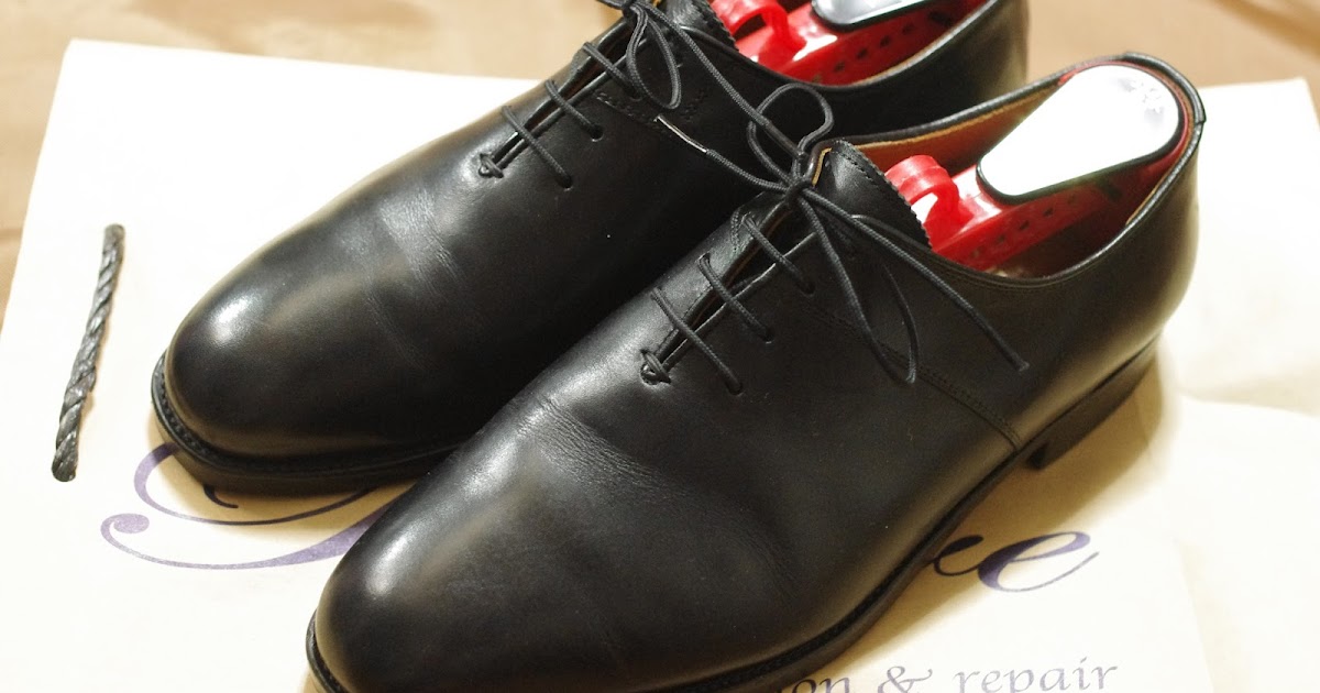 ひっそり紳士の嗜み: スコッチグレインの革靴をVibramハーフソールでリペア